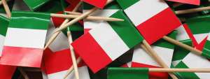 Italia, bandierine