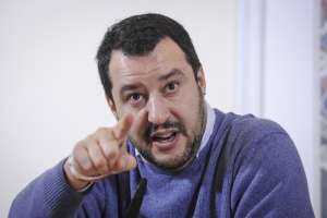 CONFERENZA STAMPA MATTEO SALVINI ALLA STAMPA ESTERA