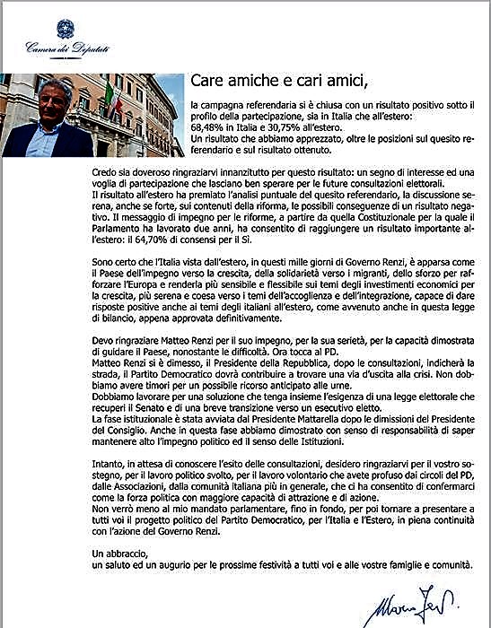 fedi lettera
