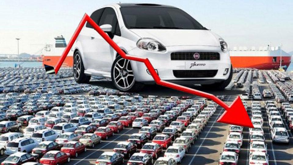 Auto: a marzo immatricolazioni in netto calo -27,57%