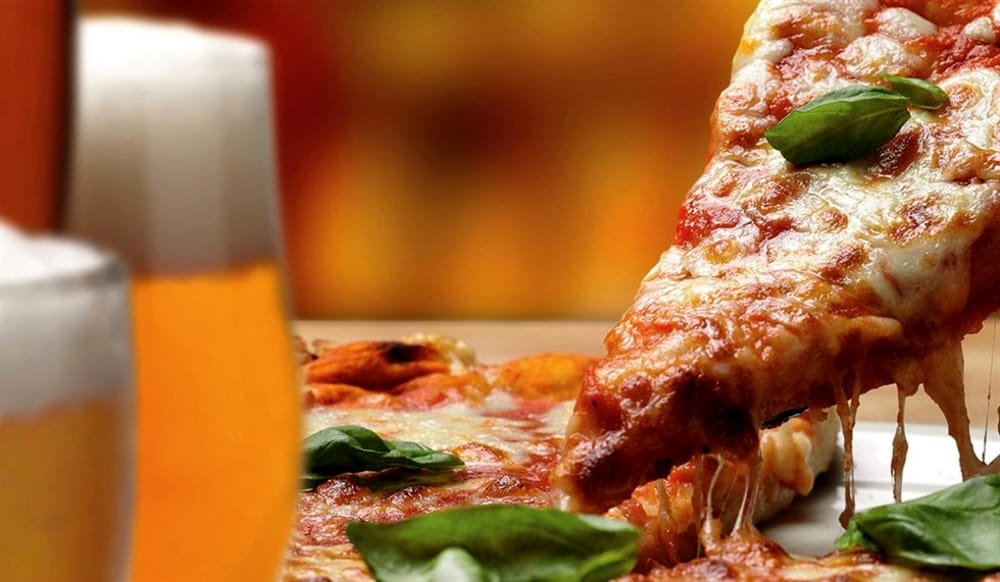 Birra e pizza