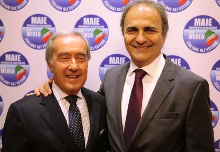 Vittorio Pessina (a sinistra nella foto) e Ricardo Merlo