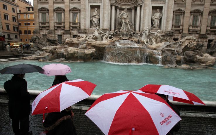 Meteo, pioggia a Roma
