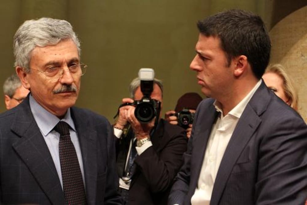 Pd, Renzi e gli attacchi a D’Alema a Porta a Porta