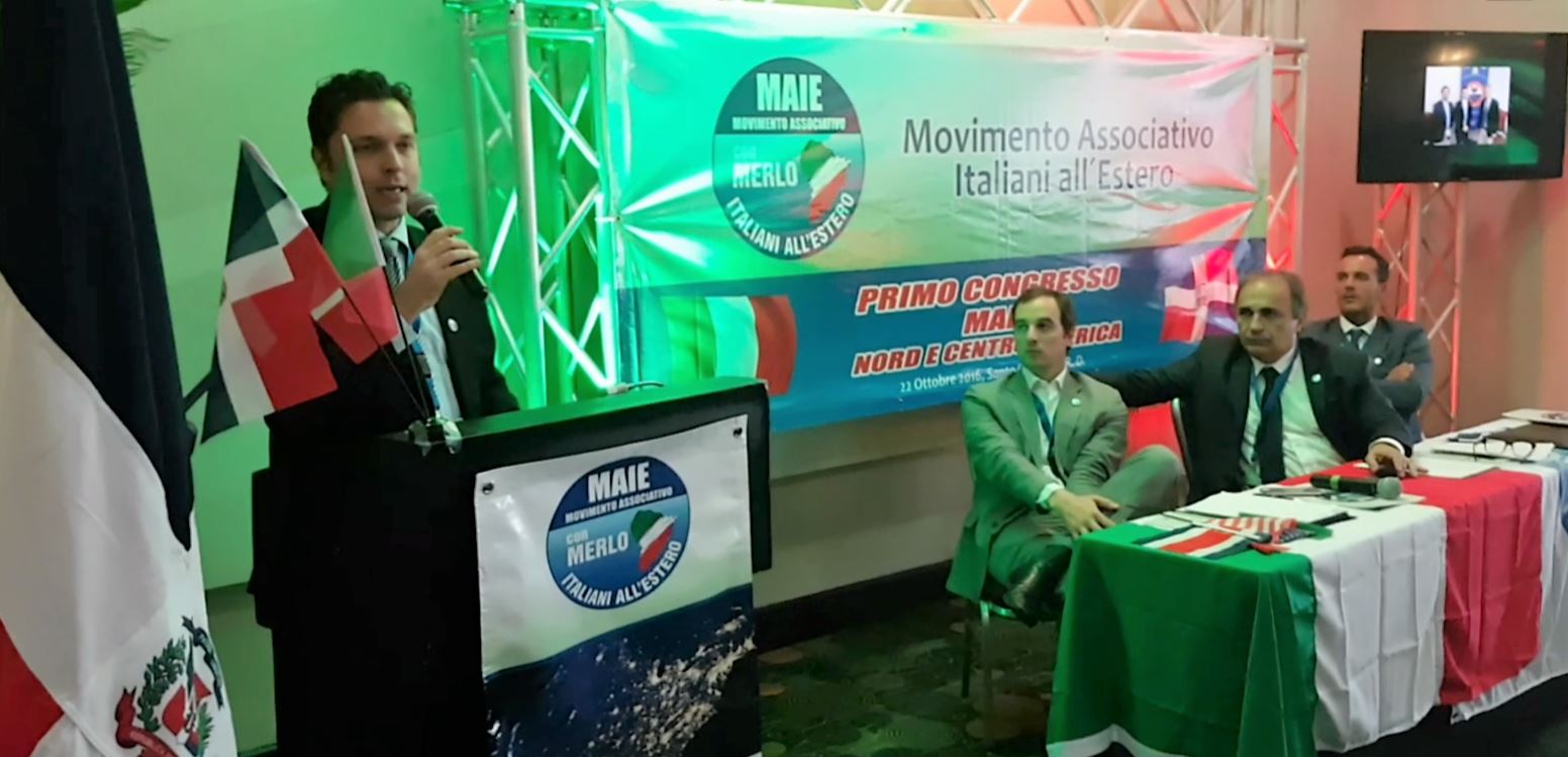 Flavio Bellinato nuovo coordinatore MAIE della Repubblica Dominicana [VIDEO]