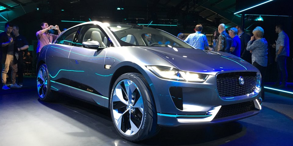 Jaguar I-Pace Concept, il SUV elettrico ad alte prestazioni