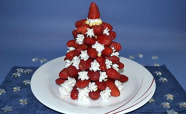 Albero di fragole, la ricetta perfetta per Natale