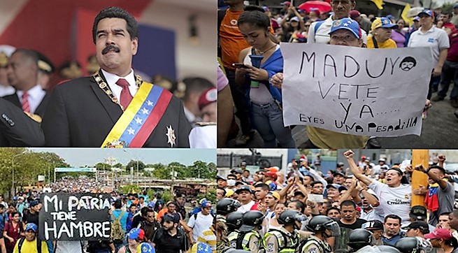 Venezuela, urgente un cambiamento. Maduro vai a casa!