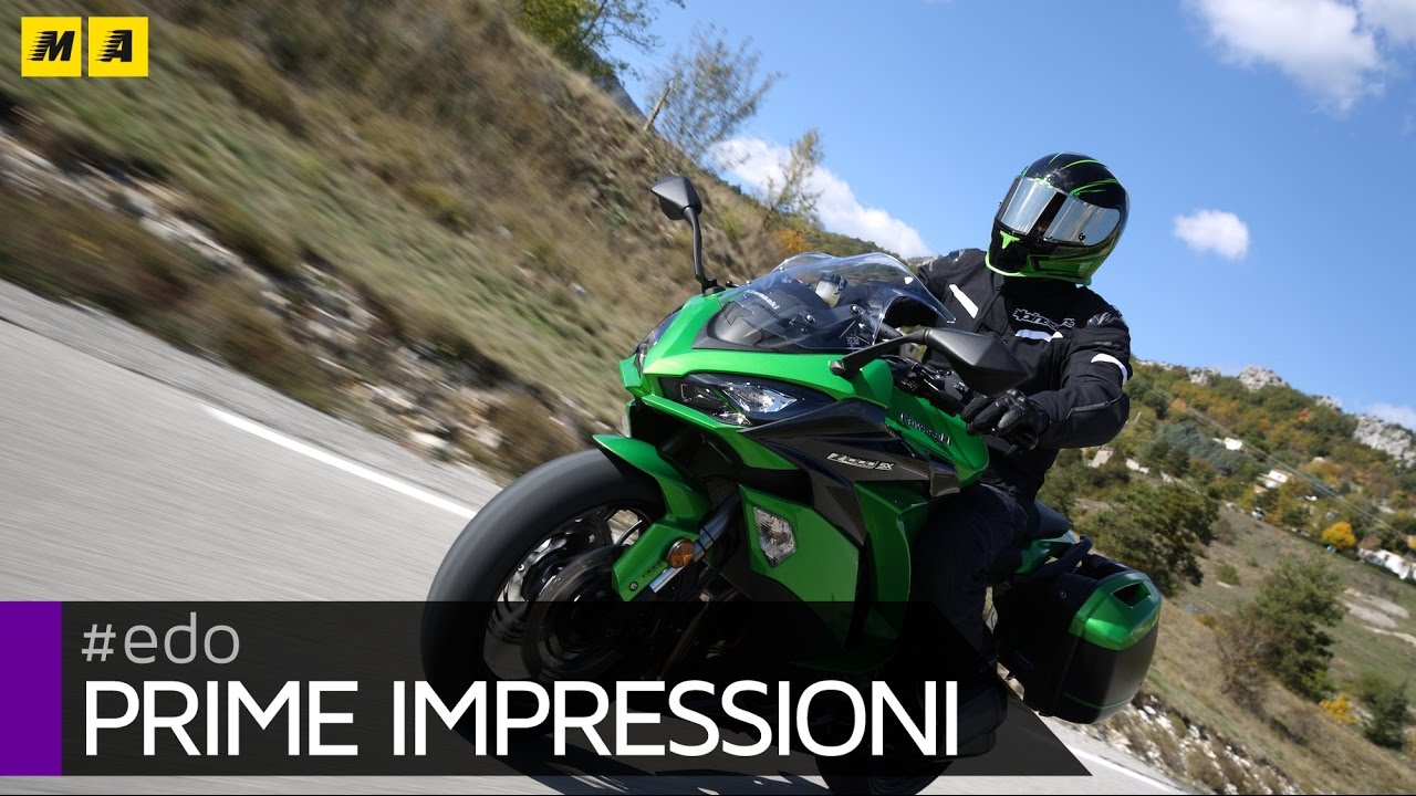 Kawasaki Z1000SX 2017, la prova su strada [VIDEO]