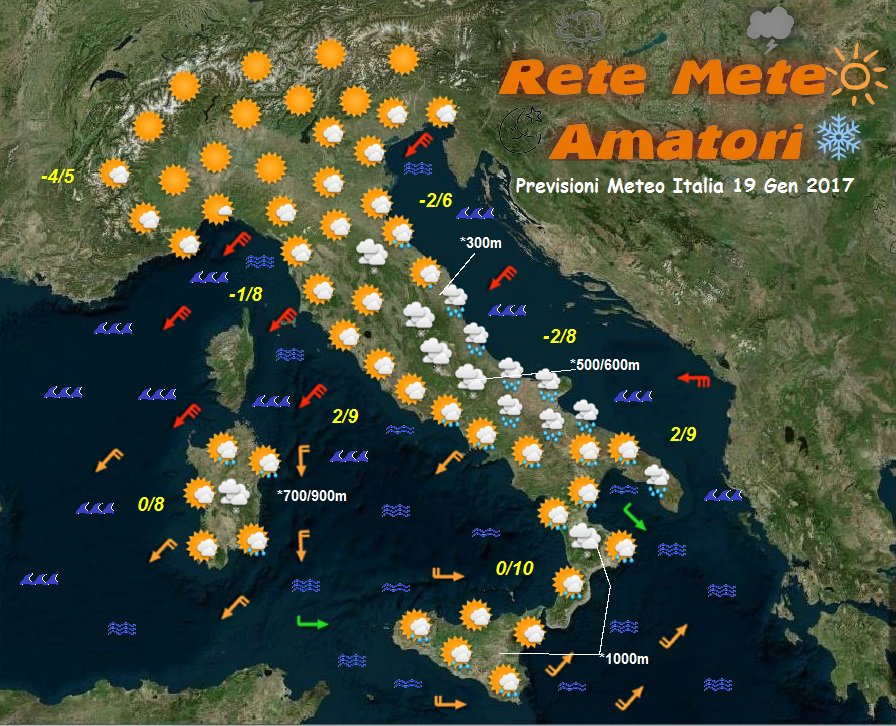 Meteo, da venerdì migliora. Fino a domenica sole