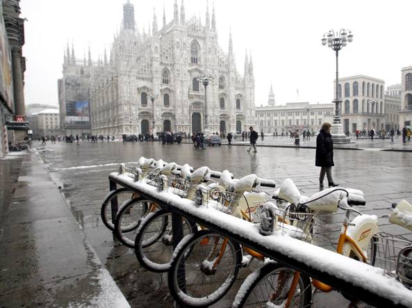 Forte maltempo investe l’Italia, torna la neve a bassa quota