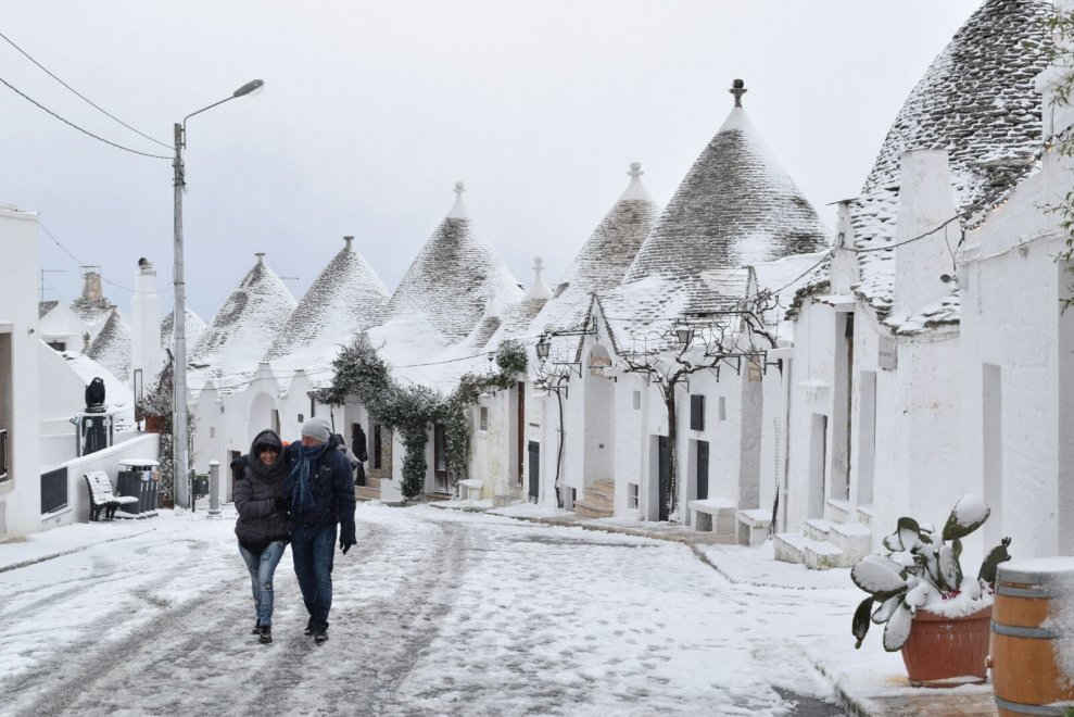 Italia coperta dalla neve, ecco le foto più belle