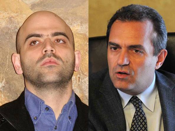 Saviano prende a schiaffi De Magistris, “con te Napoli è peggiorata”