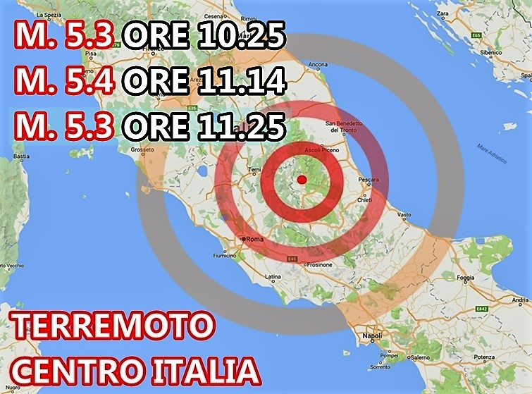 Centro Italia, continue scosse di terremoto: “Ne arriveranno altre”