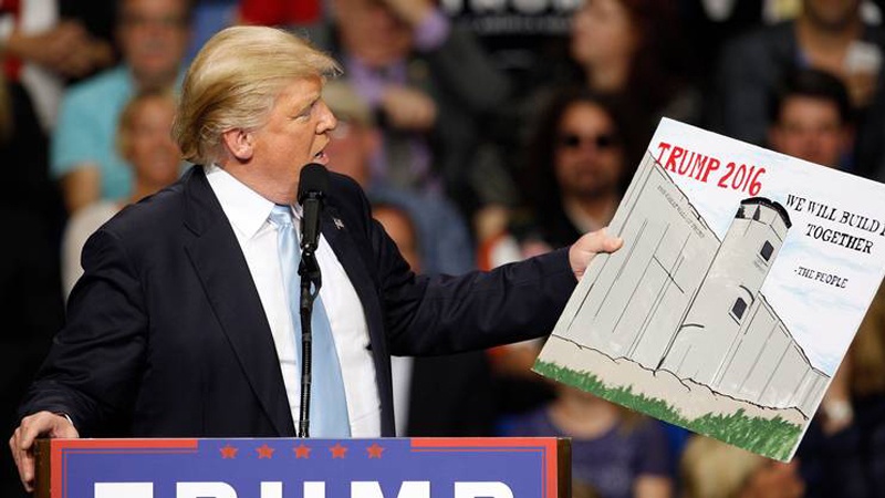 Quel muro che Trump vuole alla frontiera con il Messico [VIDEO]