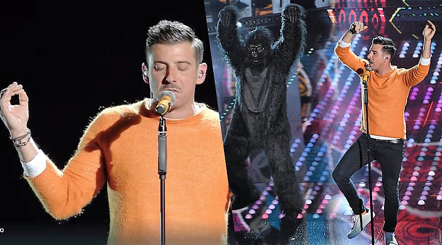 Francesco Gabbani vince Sanremo 2017 con Occidentali’s Karma [VIDEO]