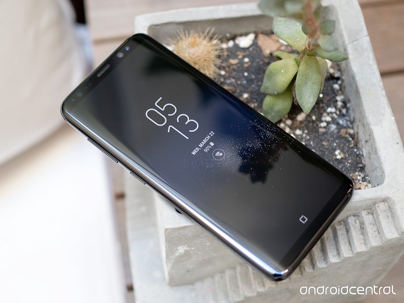 Silvio Berlusconi alla presentazione del Samsung Galaxy S8