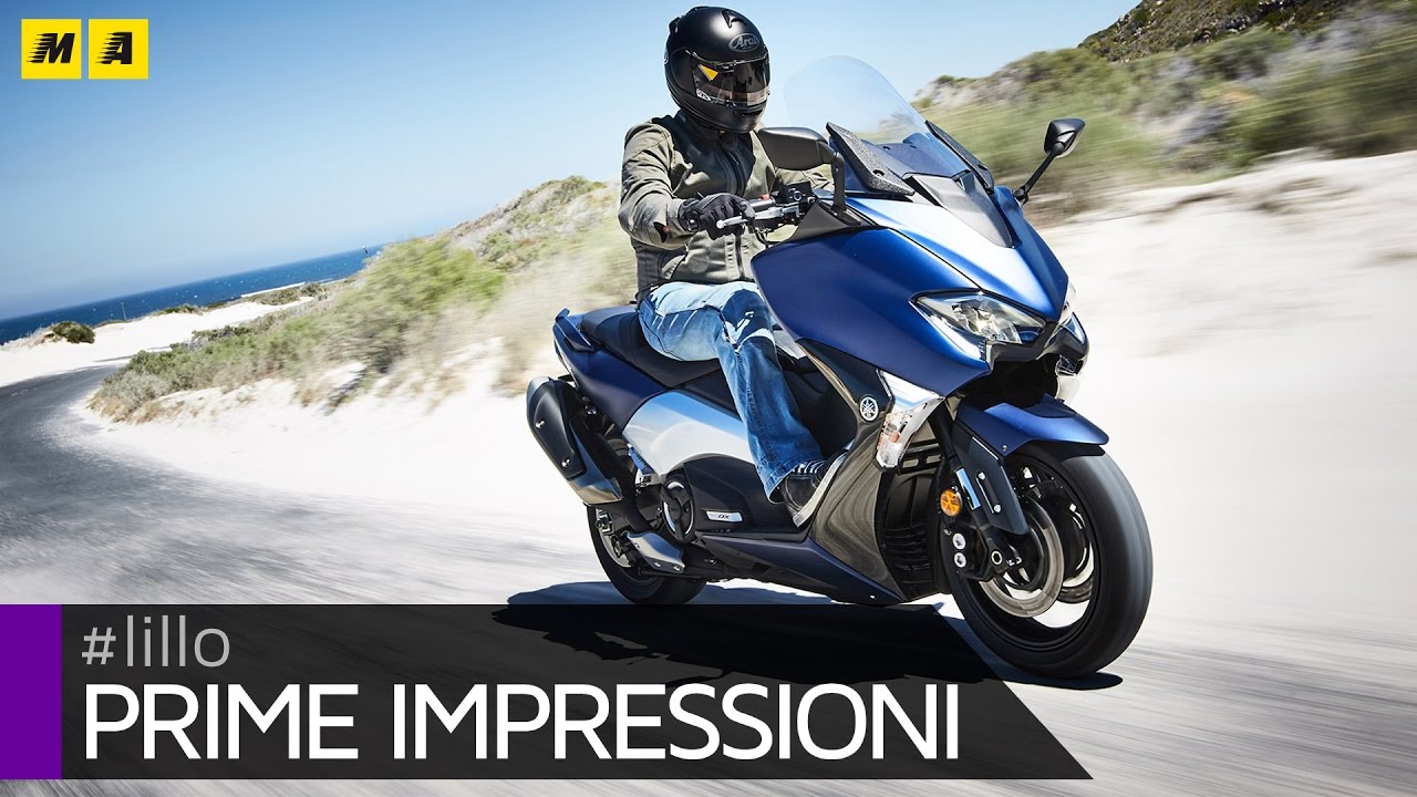 Drive test Yamaha TMAX SX e DX 2017, prime impressioni [VIDEO]