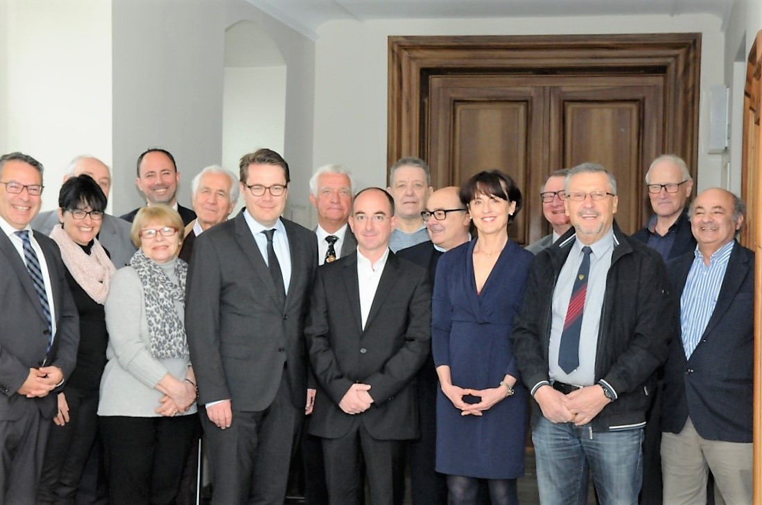 Il sindaco di Accumoli (Rieti) in visita a San Gallo