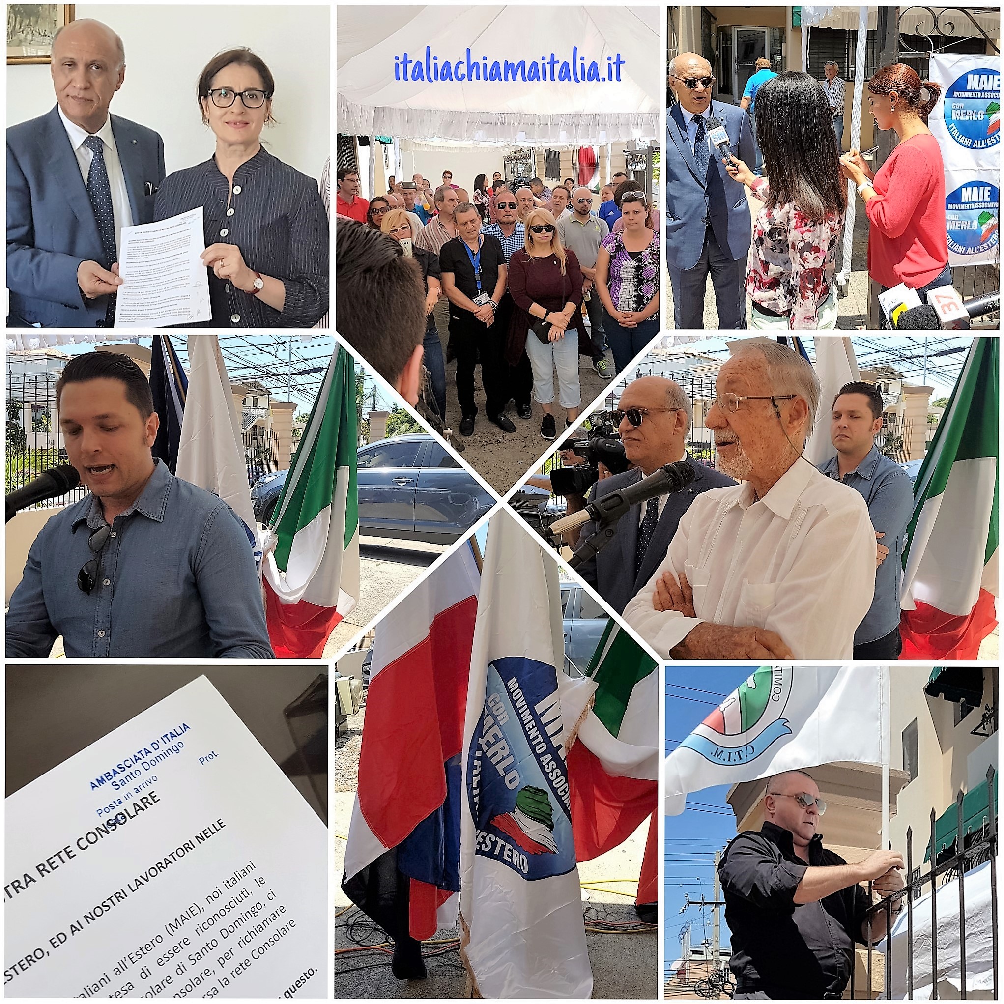 Santo Domingo, italiani uniti per il #7A: basta tagli, più risorse alla rete consolare [FOTO e VIDEO]