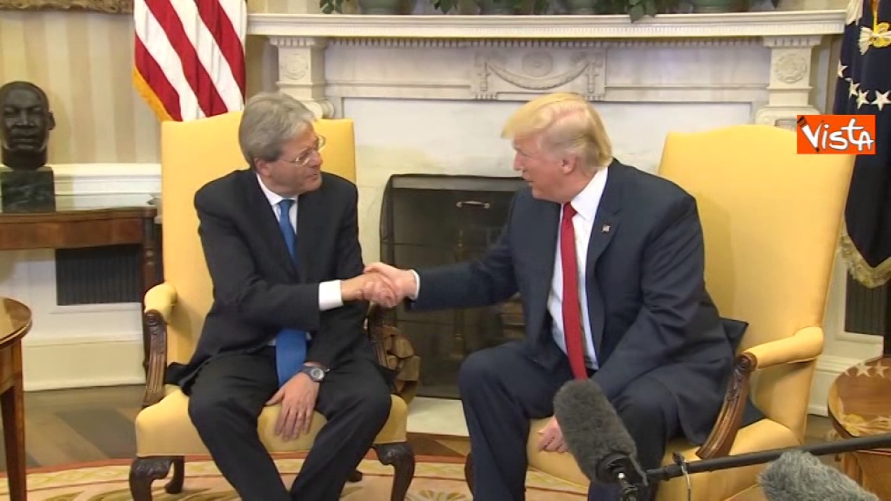 Gentiloni negli Usa, l’incontro con Trump: “Italia alleato vitale”