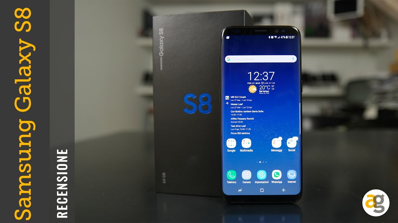 RECENSIONE Samsung Galaxy S8 [VIDEO]