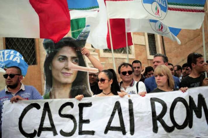 Roma, Gasparri: “Virginia Raggi sindaca dei rom”
