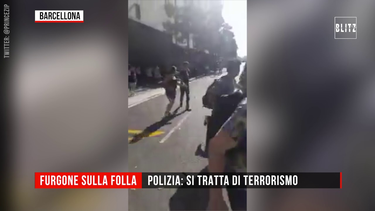 L’attentato a Barcellona commuove il mondo, Farnesina: “Rischio italiani coinvolti” [VIDEO]