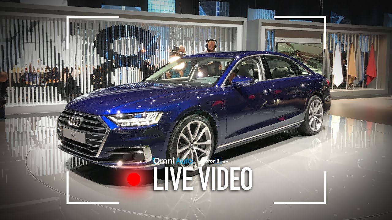 Motori, musica a bordo della nuova Audi A8: come in un concerto [VIDEO]