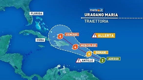 Santo Domingo, dopo Irma arriva l’uragano Maria: le raccomandazioni della Farnesina