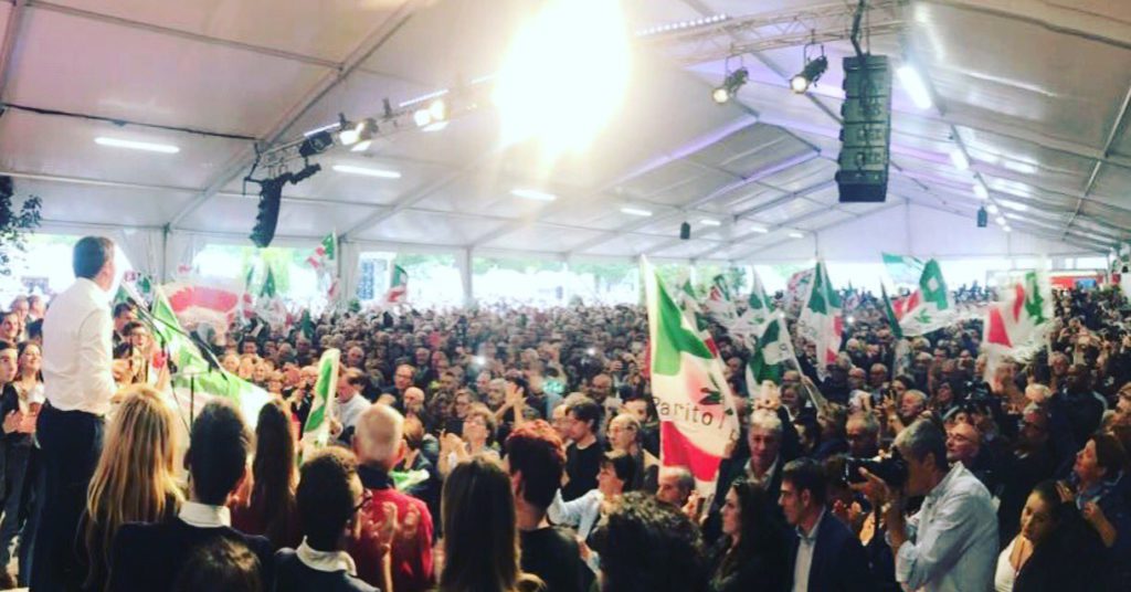 Renzi, “abbiamo portato l’Italia fuori dalla crisi: ora dobbiamo entrare nel futuro”