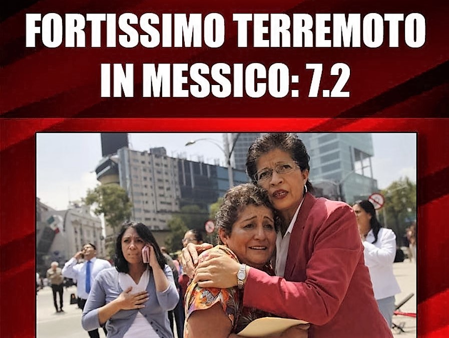 Devastante terremoto a Città del Messico: edifici crollati, persone sotto le macerie [VIDEO]
