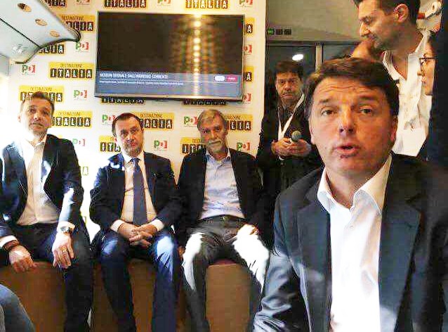 Renzi dal treno del Pd, “nessuna apertura di fronte su legge di Bilancio”