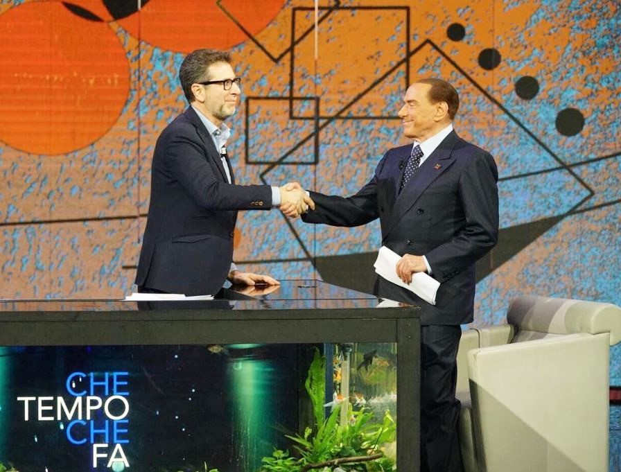 Ius soli, Berlusconi da Fazio: “Non si può dare la cittadinanza italiana solo per aver frequentato una scuola”