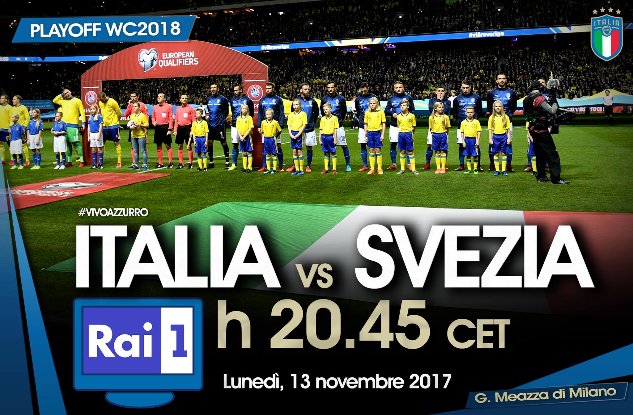 Mondiali, Italia-Svezia a Milano: per vincere serve un miracolo