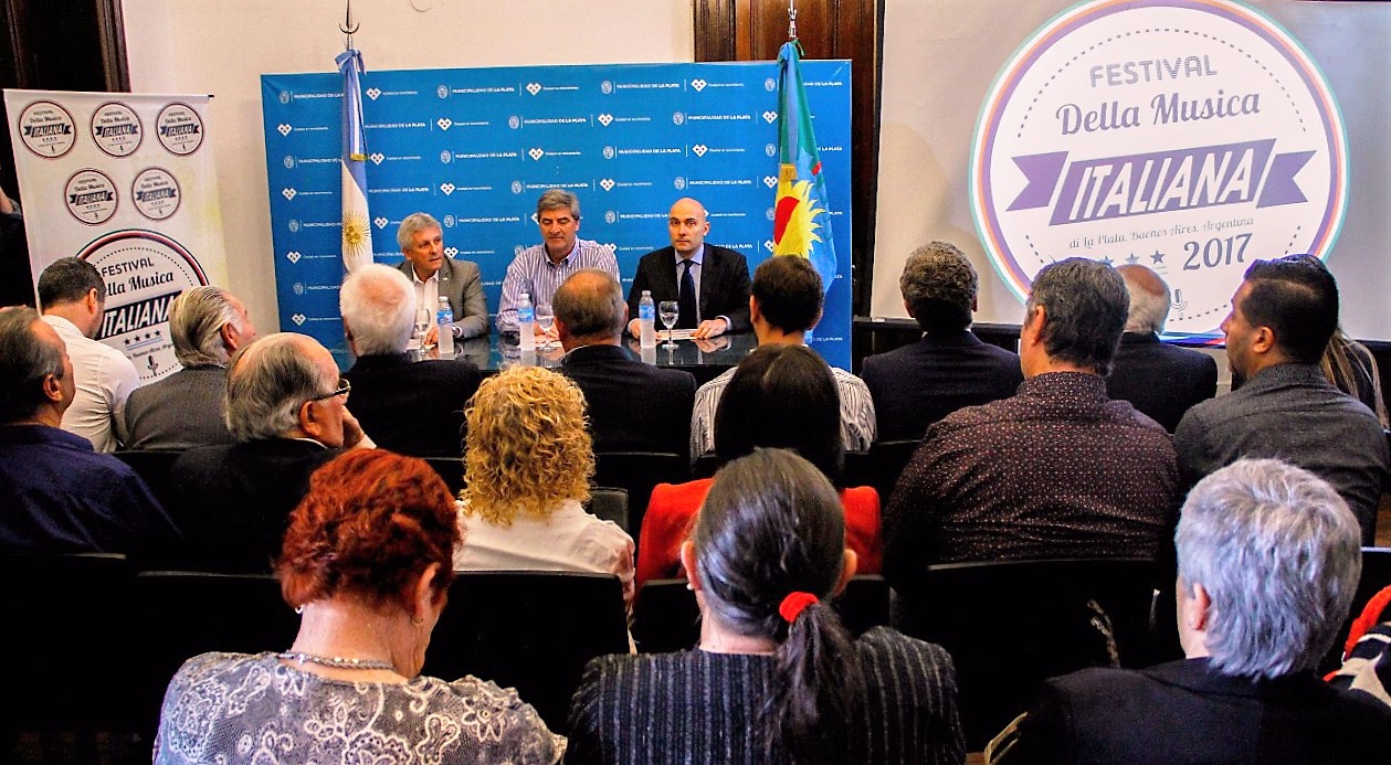 Italiani in Argentina, presentata la terza edizione del “Festival de la musica italiana de La Plata”