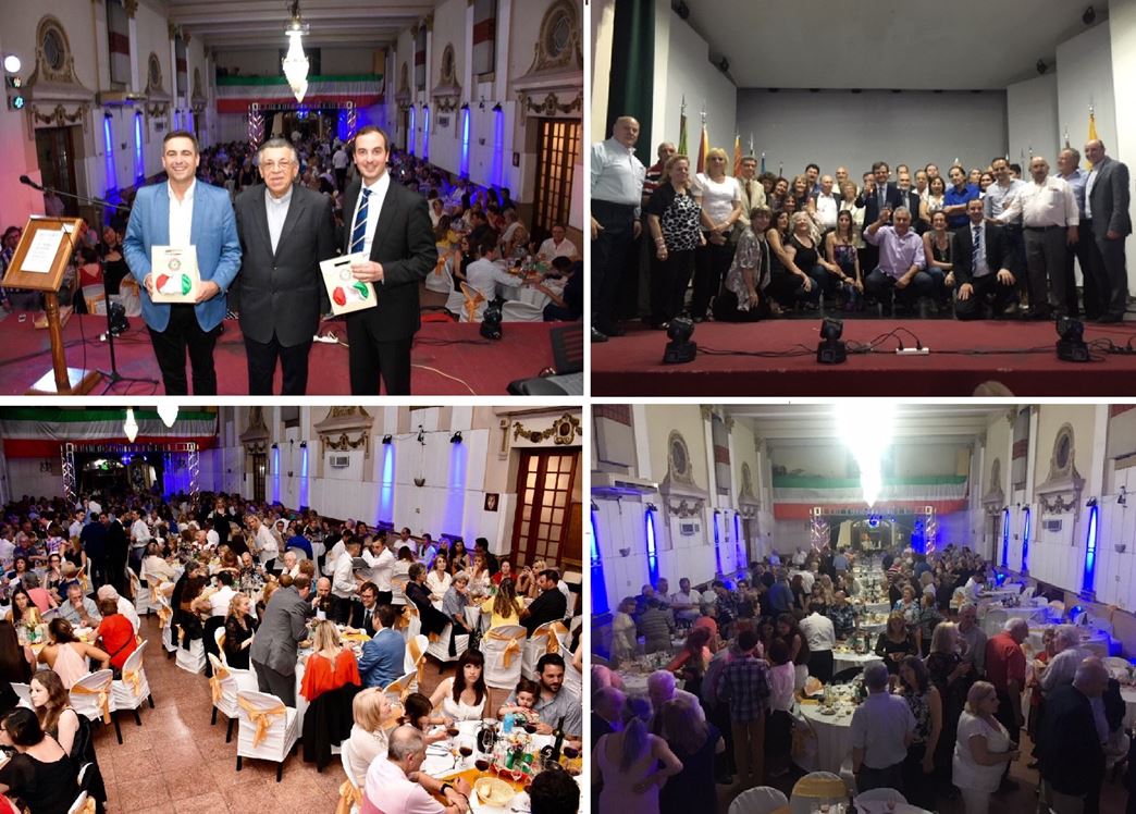 Italiani in Argentina, Borghese (MAIE) alla cena di fine d’anno delle associazioni italiane