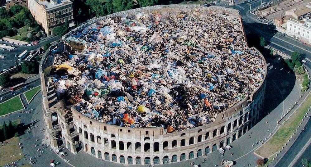 Rifiuti a Roma
