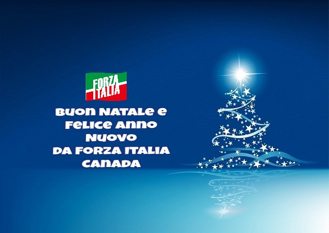 Buon Natale Italia.Italiani All Estero Auguri Di Buone Feste Da Forza Italia Canada Italia Chiama Italia