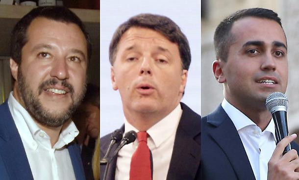 SONDAGGIO | Crolla la Lega, cresce Fi. M5S primo partito, Renzi leader più amato