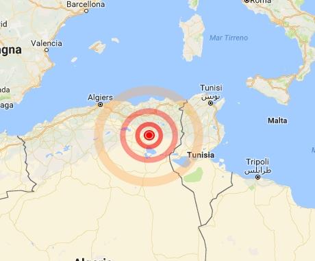 Algeria, terremoto magnitudo 5: tanta paura ma niente danni