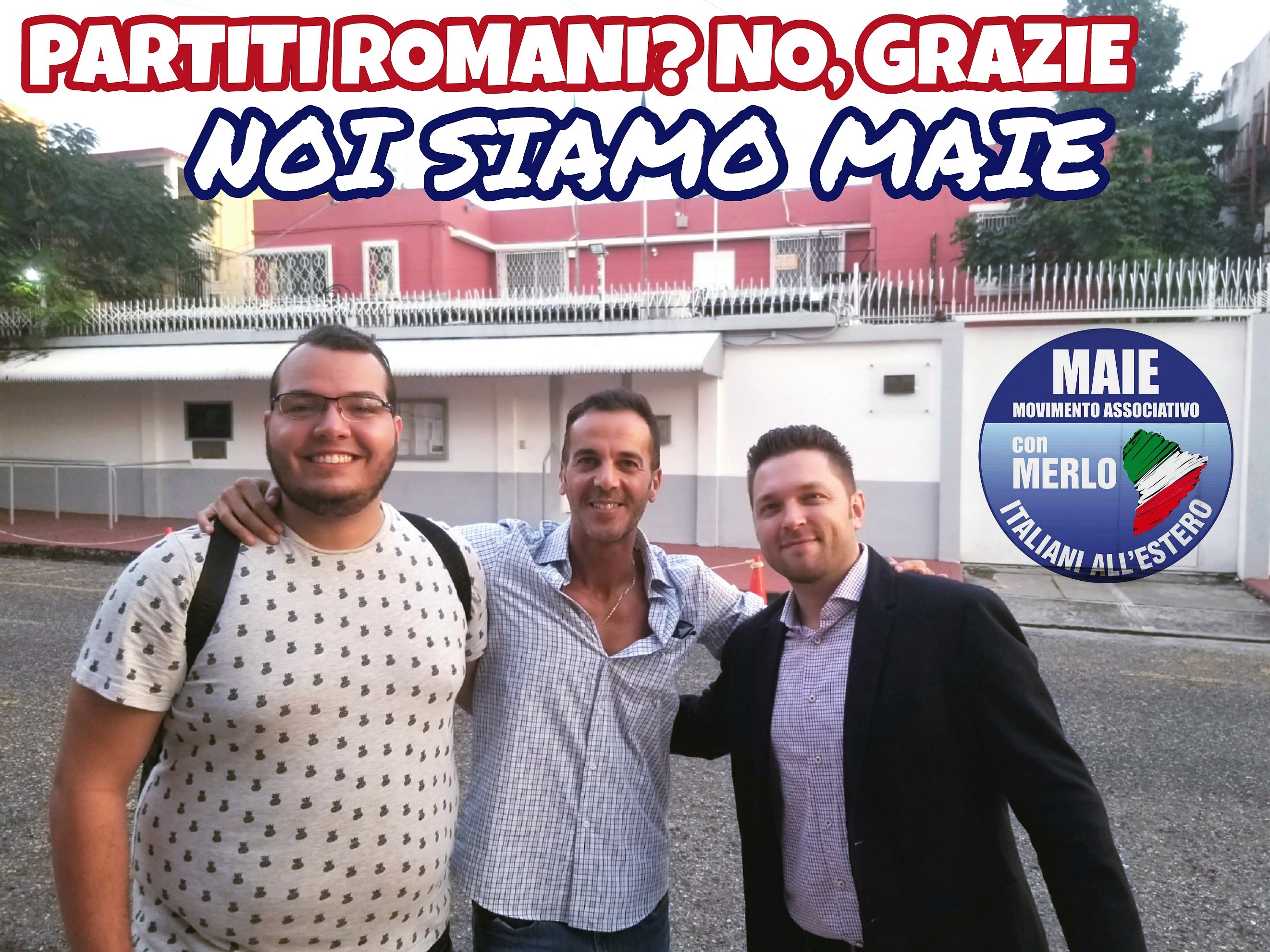 RACCOLTA FIRME A SANTO DOMINGO, RICKY FILOSA (MAIE): GRAZIE DI ❤ A TUTTI