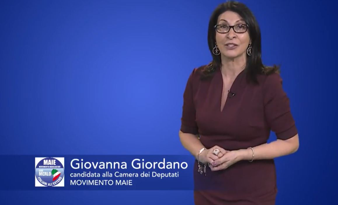 Politiche 2018, Nord e Centro America | “Vota MAIE, vota Giovanna Giordano” [VIDEO]