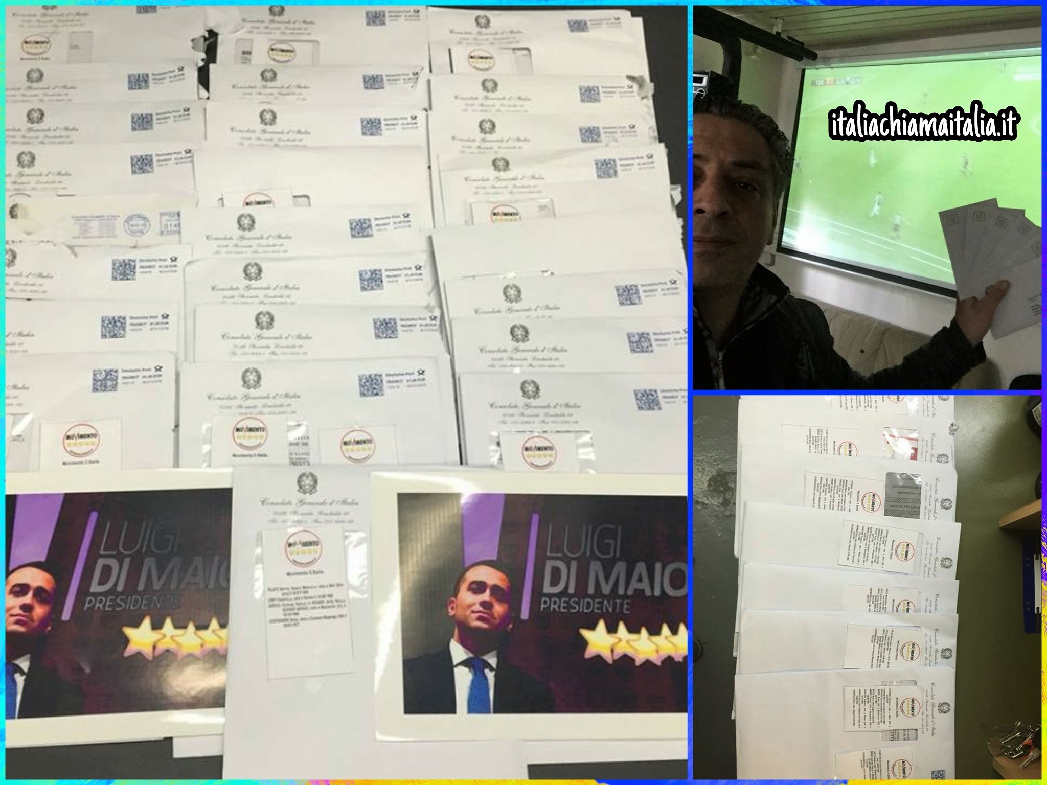 VOTO ESTERO, CACCIA ALLE SCHEDE | Pino Mangone, il grillino che si fa i selfie con pacchi di schede elettorali