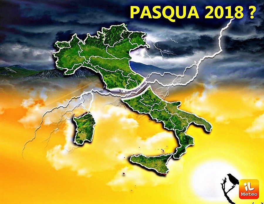 Meteo, Italia divisa in due. E a Pasqua che tempo farà?