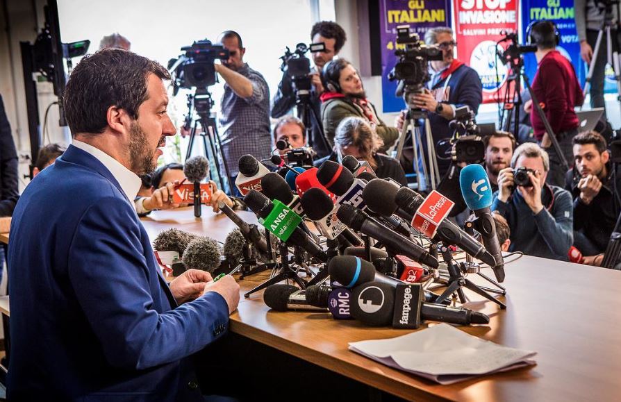 Salvini, “obiettivo della Lega è governare 5 anni ma non con Renzi o Boschi” [VIDEO]