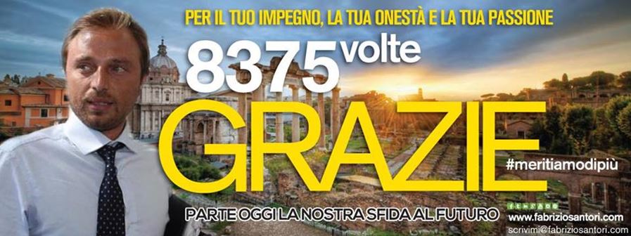 Santori, “parte oggi la nostra sfida al futuro”
