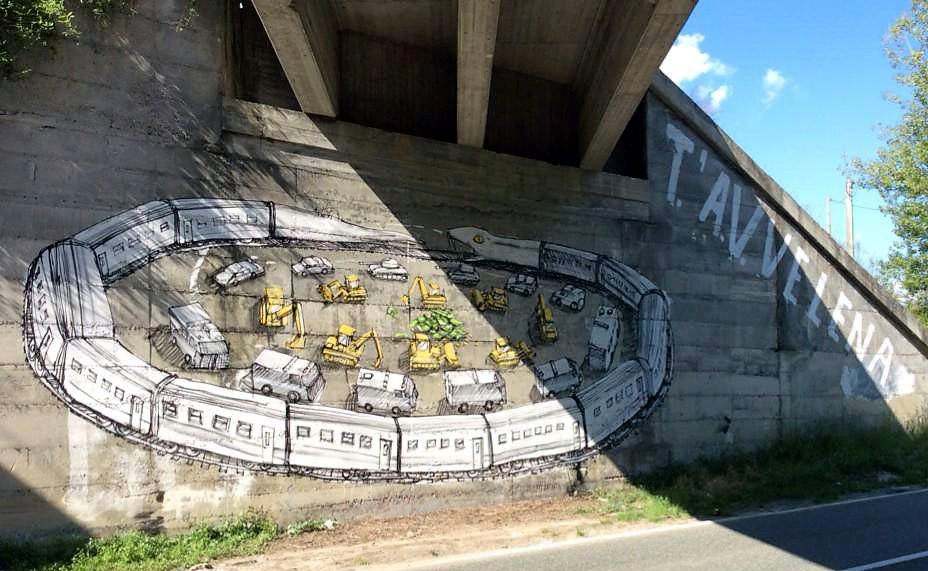 Blu, tra i 10 migliori Street Artist del mondo. Ma per la procura di Torino è un imbrattatore