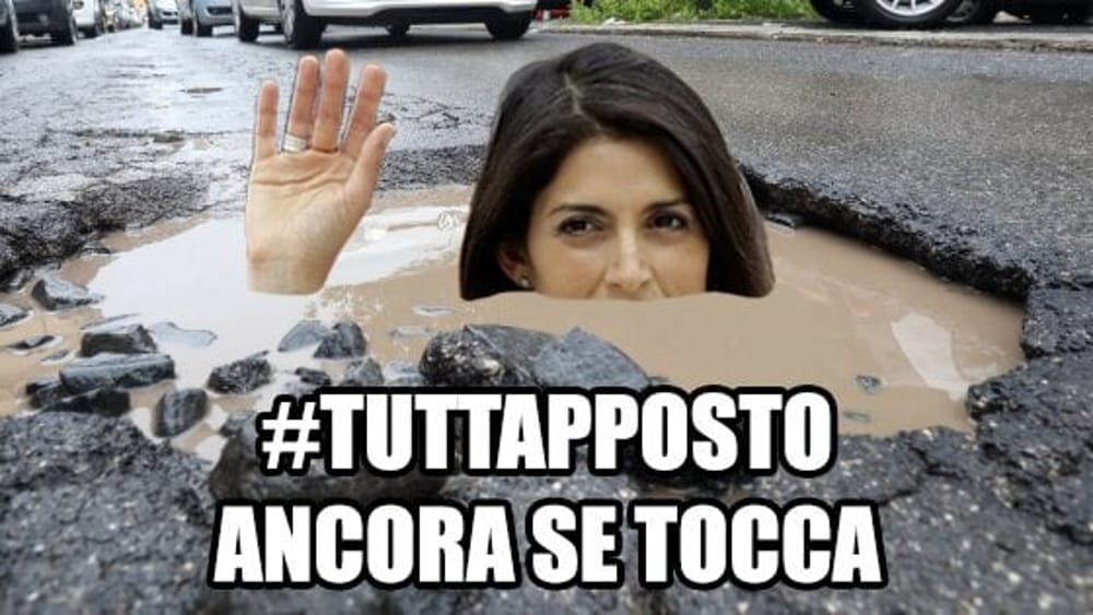 Emergenza buche a Roma, “Raggi sbandiera l’onestà ma poi non fa prevenzione”