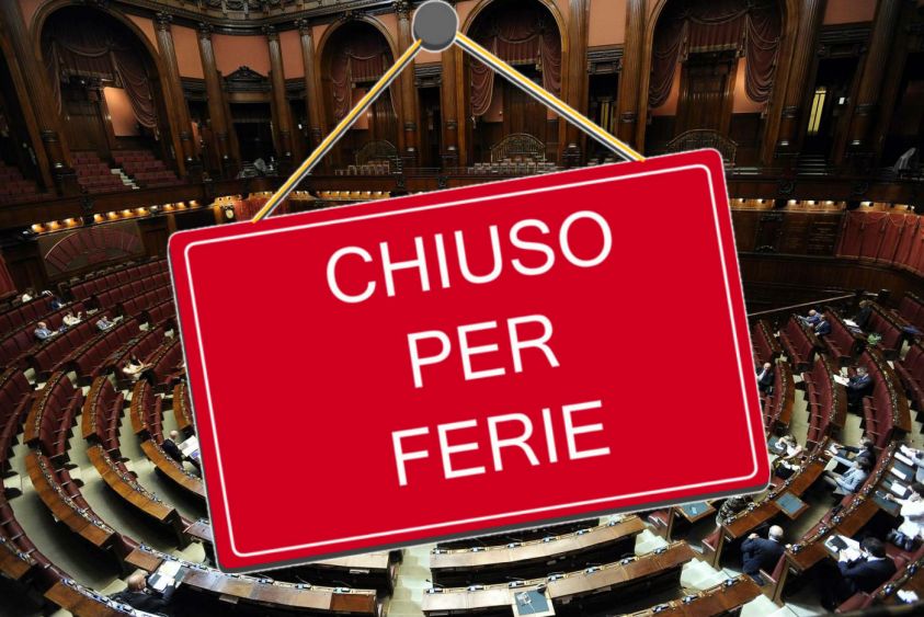 “Parlamentari in vacanza da oltre 60 giorni”